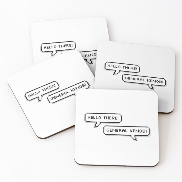 Item preview, Hello There Pixel Speech Bubble designed and sold by Lemon  Merch.