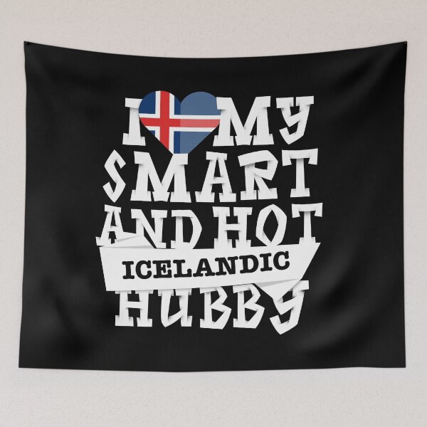 Item preview, I love my smart and hot Icelandic husband designed and sold by Urosek.