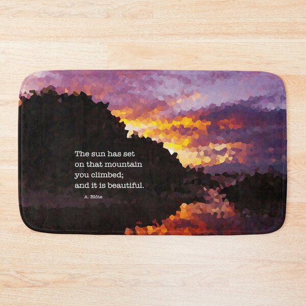 Item preview, Mountain Climb Quote designed and sold by emeraldseason.