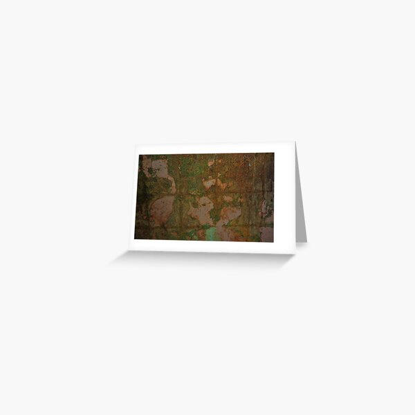Tectonic Patina Greeting Card
