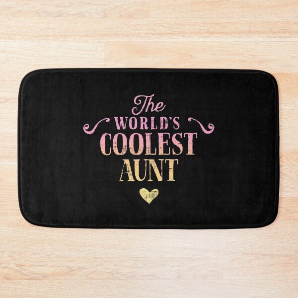 Item preview, The World's Coolest Aunt designed and sold by ElasticBlush.