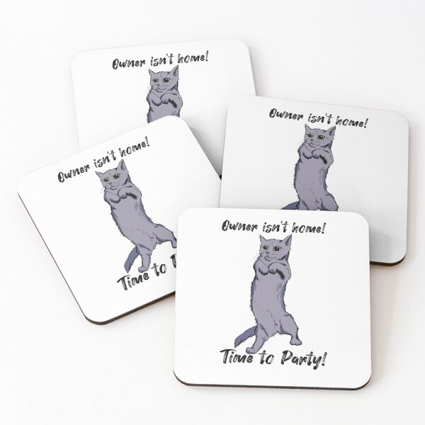 Item preview, Cat Dancing Party/Owner isn't Home! designed and sold by alt5665.