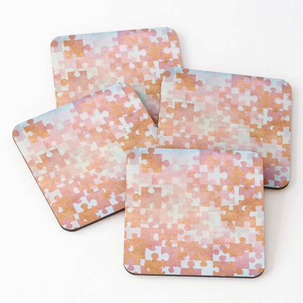 Item preview, Gold Puzzle Pieces designed and sold by SassyClassyMe.