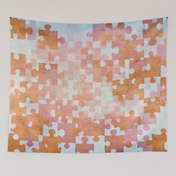 Item preview, Gold Puzzle Pieces designed and sold by SassyClassyMe.