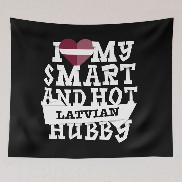 Item preview, I love my smart and hot Latvian husband designed and sold by Urosek.