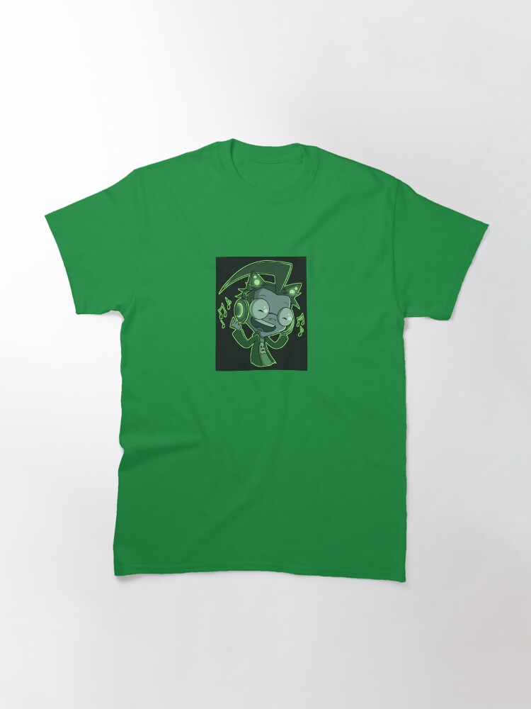 Thumbnail 3 of 7, Classic T-Shirt, Neon Dib - Green designed and sold by Spectra22.