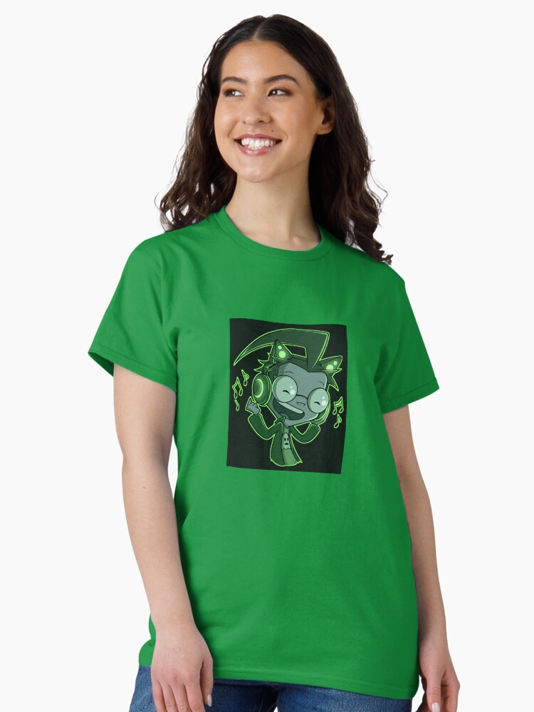 Thumbnail 2 of 7, Classic T-Shirt, Neon Dib - Green designed and sold by Spectra22.