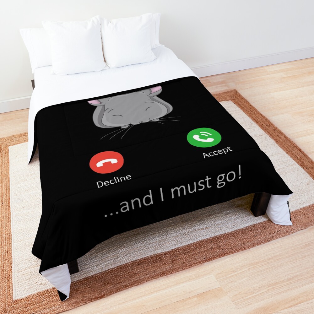 My Chinchilla is calling Comforter
