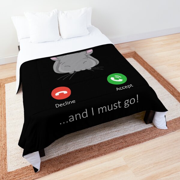 My Chinchilla is calling Comforter
