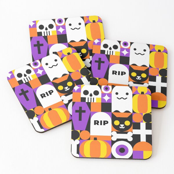 Item preview, Geometric Halloween designed and sold by SuperBelka.