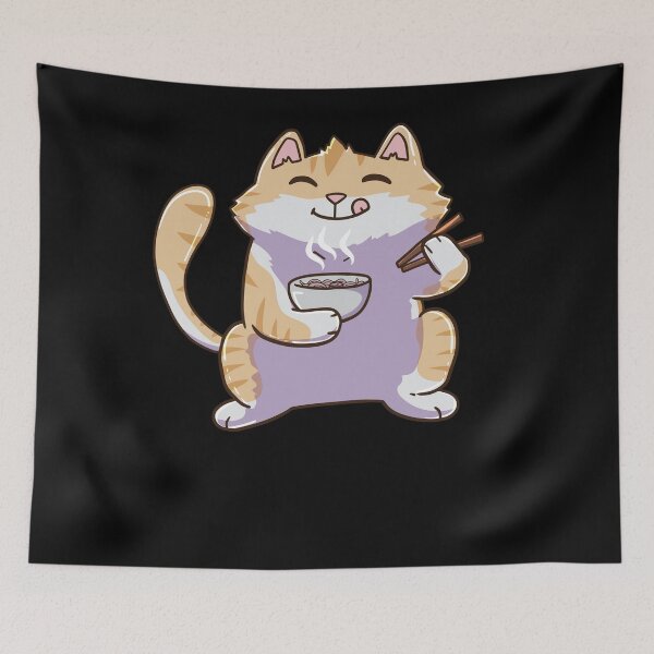Item preview, Cat Ramen designed and sold by 4tomic.