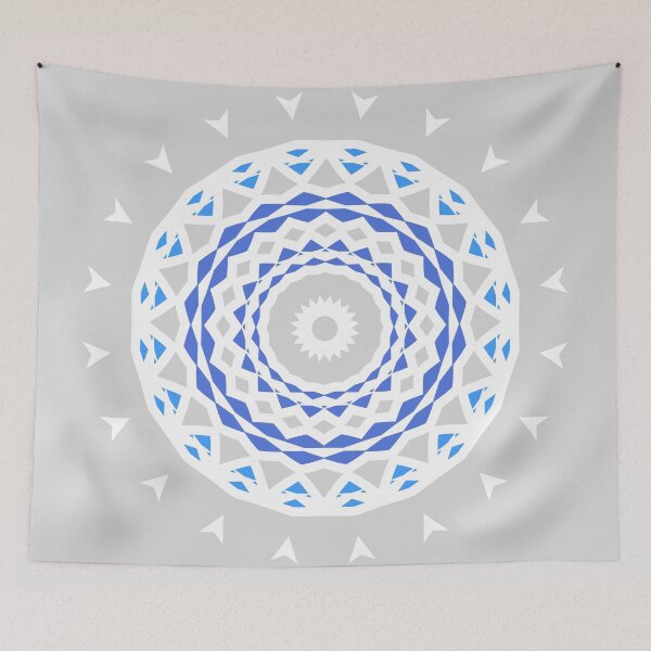 Item preview, Mandala Blue Pastel designed and sold by Olga   Ryzhychenko.