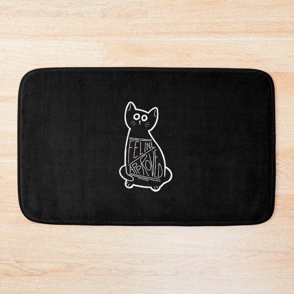 Item preview, Feline Approved - Lucky Black Cat - Spooky Black Cat designed and sold by mydoodlesateme.