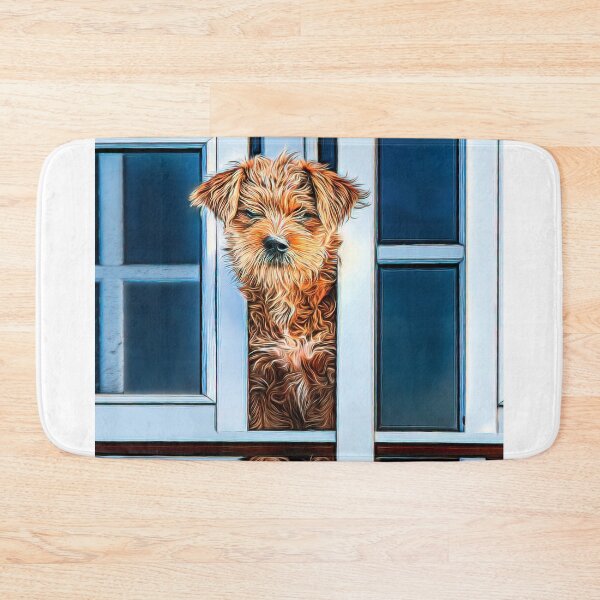 Item preview, Dog on a balcony designed and sold by Brian Tarr.
