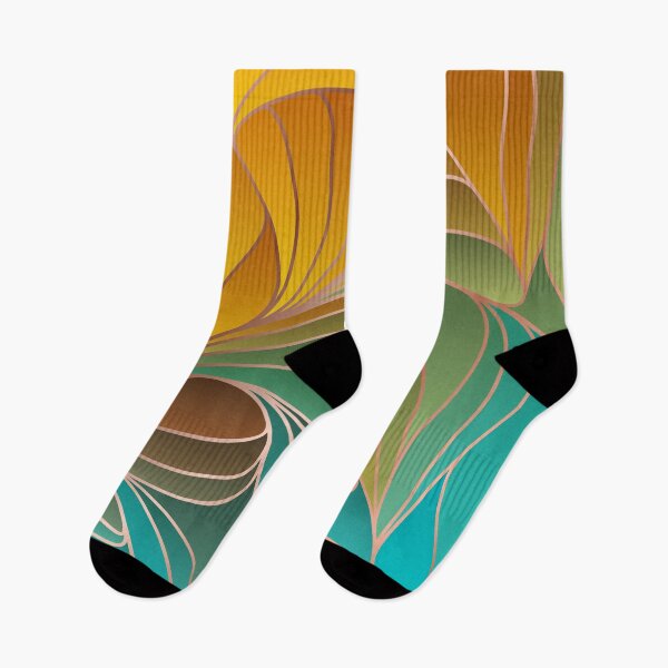 Item preview, Yellow Green Art Nouveau designed and sold by Olga   Ryzhychenko.
