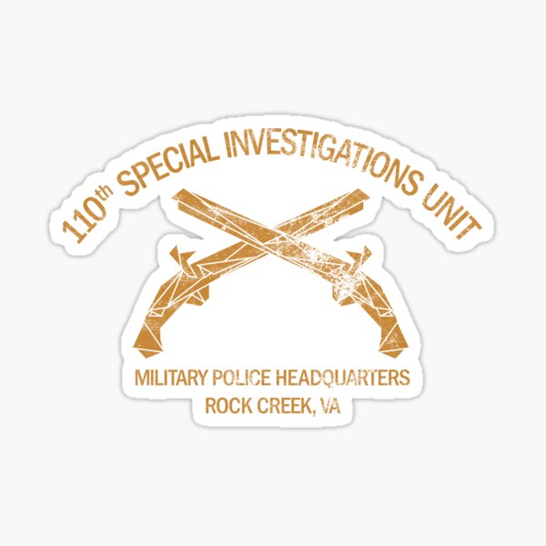 Item preview, 110th Special Investigations Unit designed and sold by Project Cancelled.