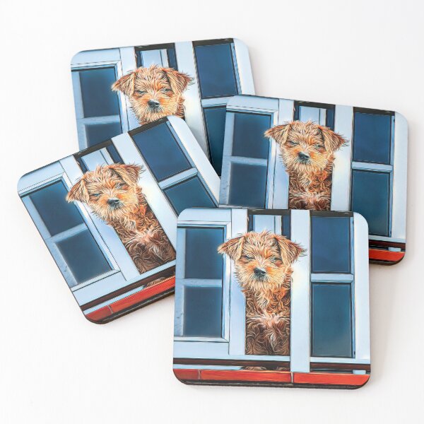 Item preview, Dog on a balcony designed and sold by Brian Tarr.