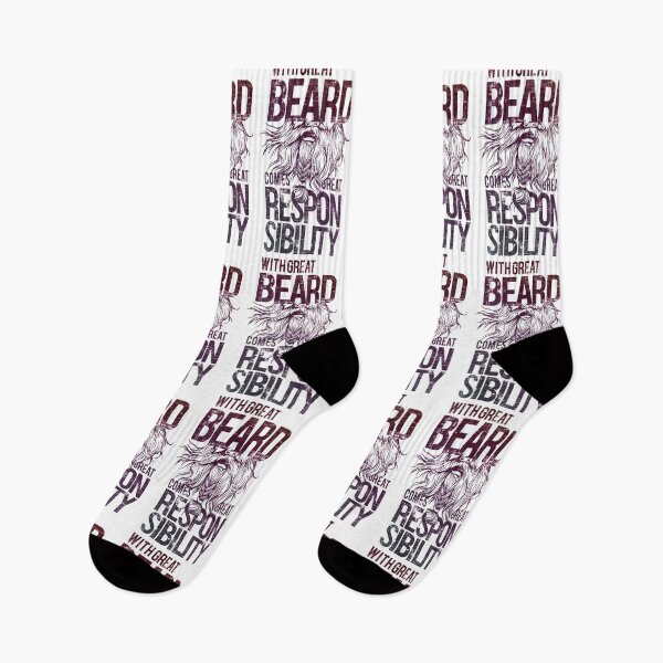 Item preview, With Great Beard Comes Great Responsibility designed and sold by ElasticBlush.