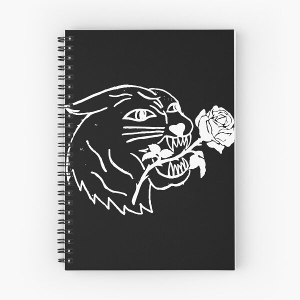 Item preview, wolf animal love rose liberato blood evil passion black style spine designed and sold by Domenico Scalise.