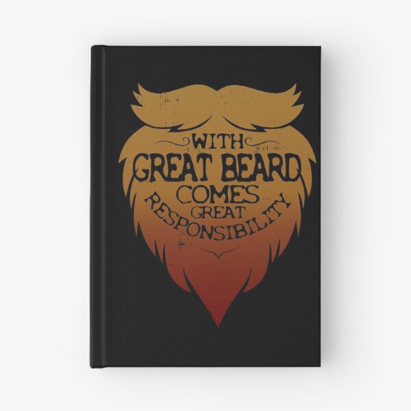 Item preview, With Great Beard Comes Great Responsibility designed and sold by ElasticBlush.