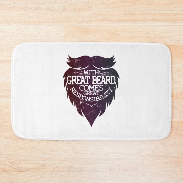 Item preview, With Great Beard Comes Great Responsibility designed and sold by ElasticBlush.