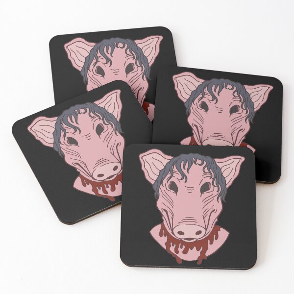 Item preview, Halloween Creppy Pig Mask designed and sold by Weiliepew.