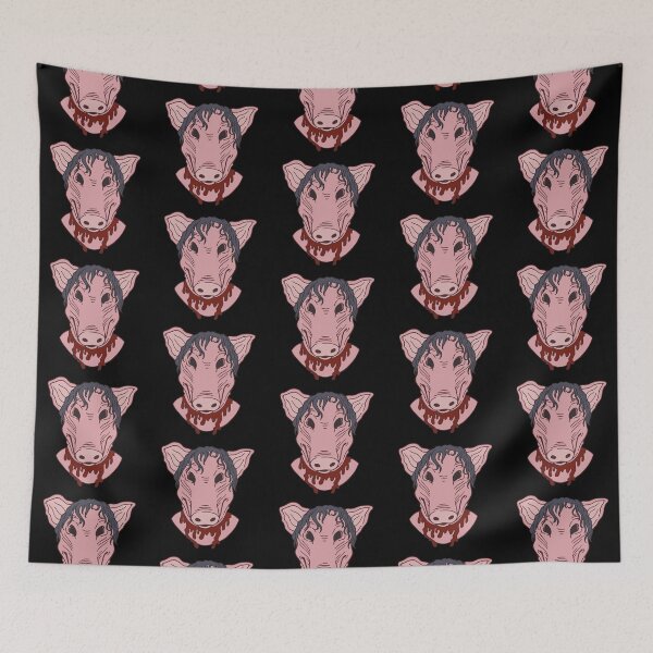 Item preview, Halloween Creppy Pig Mask designed and sold by Weiliepew.
