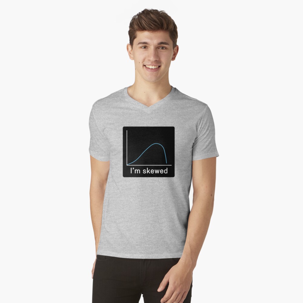 Item preview, V-Neck T-Shirt designed and sold by FunnyGrief.