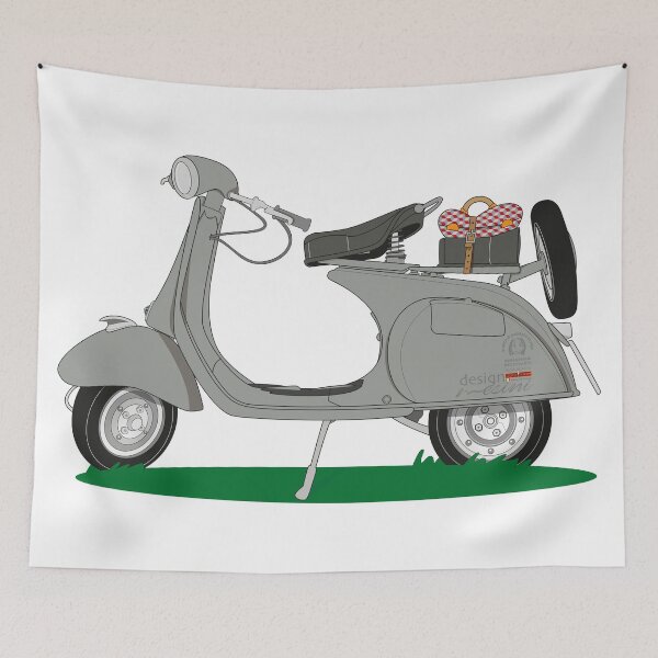 Item preview, Moto scooter Italy Vintage Light Grigio designed and sold by Luca Mesini.