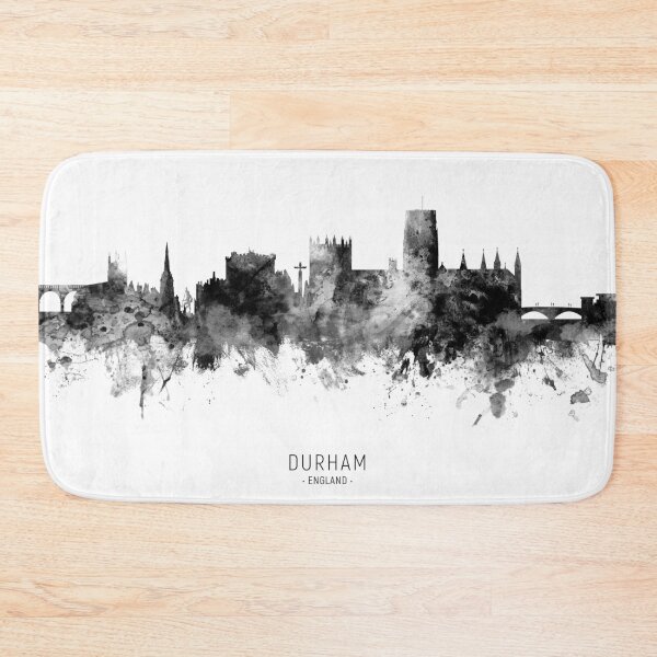 Item preview, Durham England Skyline Cityscape designed and sold by ArtPrints.