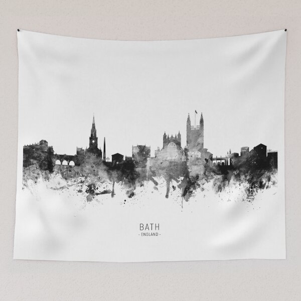Item preview, Bath England Skyline Cityscape designed and sold by ArtPrints.
