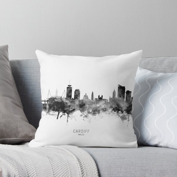 Item preview, Cardiff Wales Skyline designed and sold by ArtPrints.