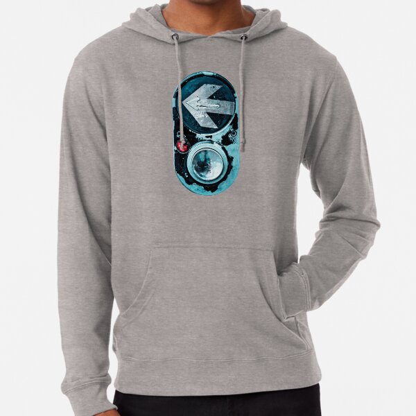 Pedestrian crossing button Lightweight Hoodie
