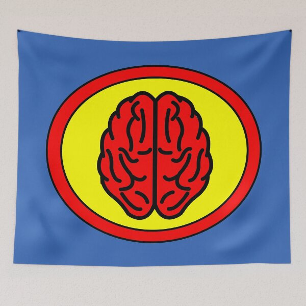 Item preview, Hero, Heroine, Superhero, Super Brain designed and sold by Kreativista.