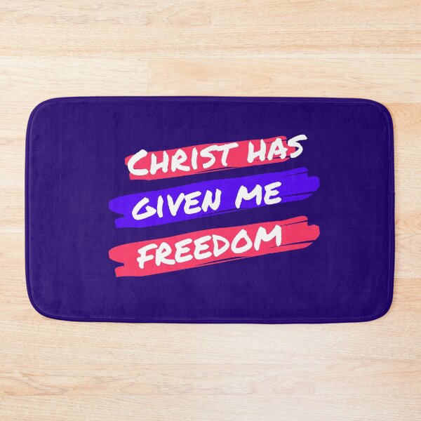 Item preview, Christian quote freedom in Christ designed and sold by pureheartvision.