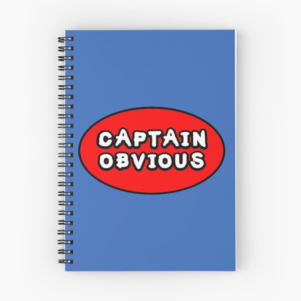 Item preview, Captain Obvious designed and sold by Kreativista.