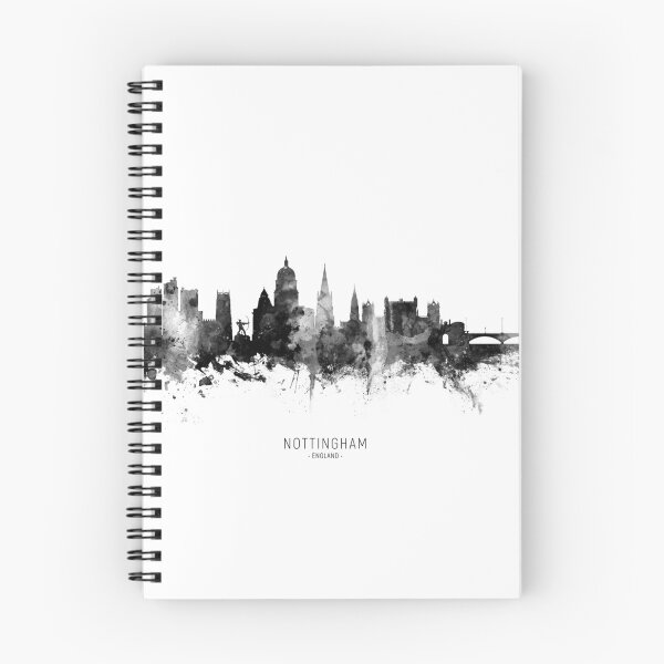 Item preview, Nottingham England Skyline designed and sold by ArtPrints.