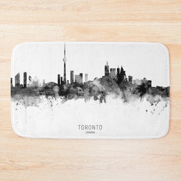 Aperçu de l'œuvre Toronto Canada Skyline créée et vendue par ArtPrints.