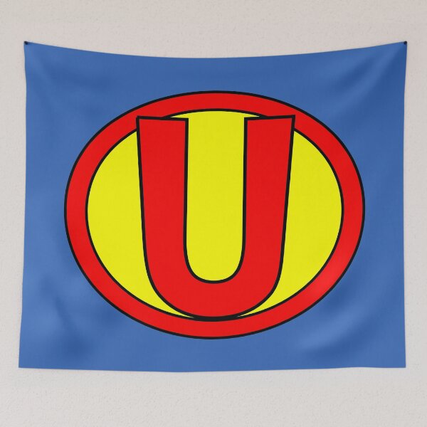 Item preview, Hero, Heroine, Superhero, Initials,  U designed and sold by Kreativista.