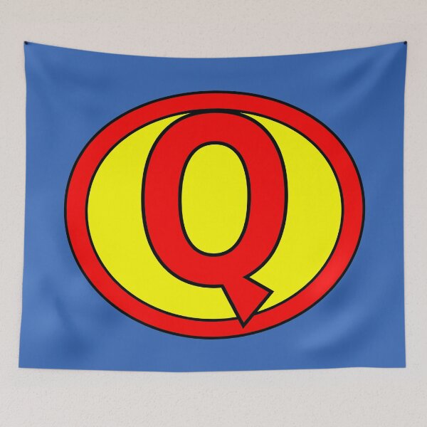 Item preview, Hero, Heroine, Superhero, Initials,  Q designed and sold by Kreativista.