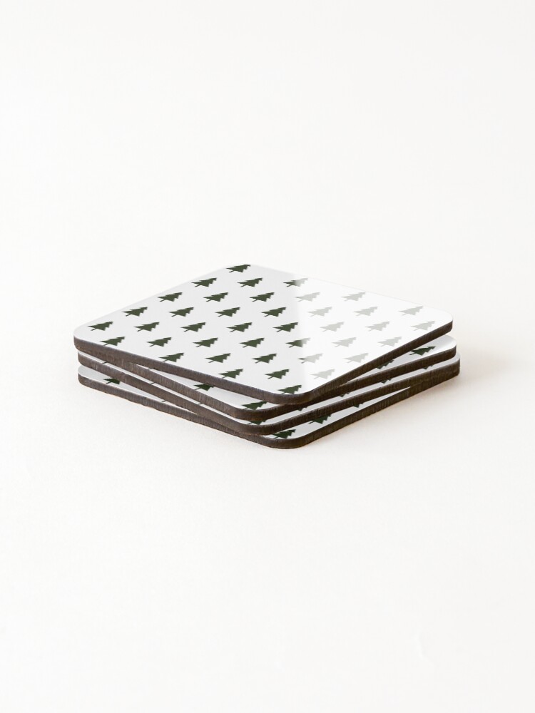 Thumbnail 4 of 5, Coasters (Set of 4), Tree pattern designed and sold by TheWalnut.
