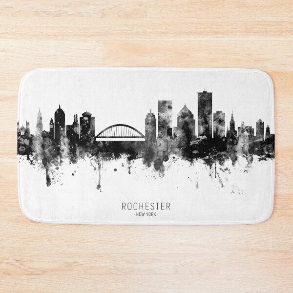 Artikelvorschau, Rochester New York Skyline entworfen und verkauft von ArtPrints.