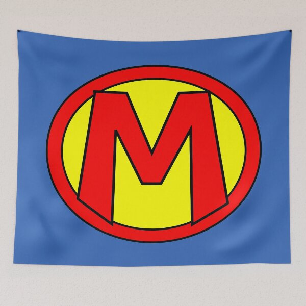 Item preview, Hero, Heroine, Superhero, Initials,  M designed and sold by Kreativista.