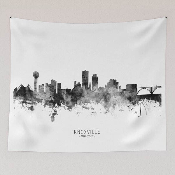 Item preview, Knoxville Tennessee Skyline designed and sold by ArtPrints.