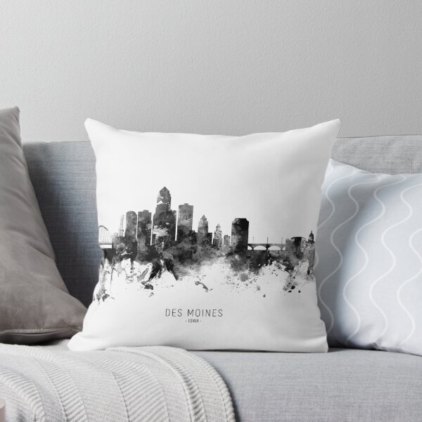 Item preview, Des Moines Iowa Skyline designed and sold by ArtPrints.