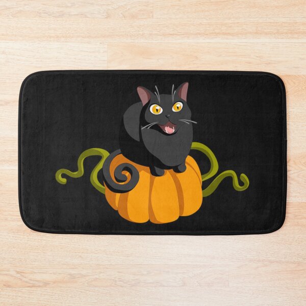 Item preview, Cat guards pumpkin designed and sold by SusiMalt.