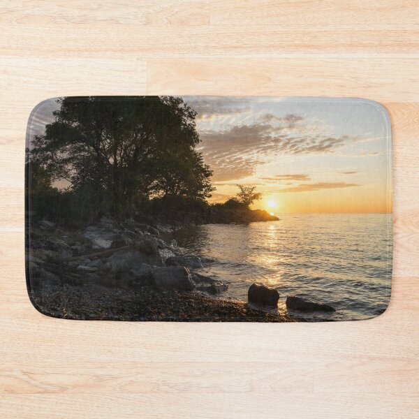 Item preview, Rough Beach - Greeting the Day on the Shore of Lake Ontario designed and sold by Georgia Mizuleva.