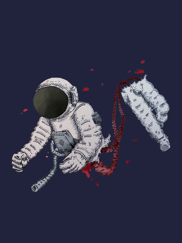 Astro Zombie by clevercreature