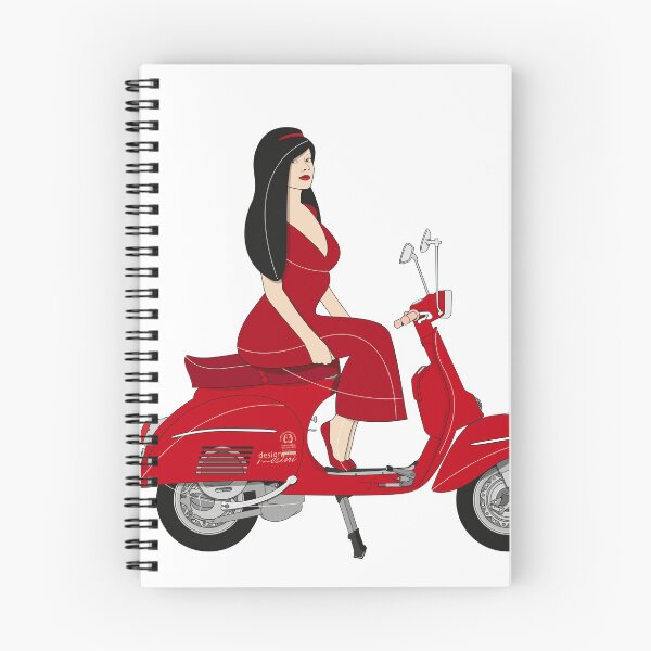 Item preview, Red Scooter Italian Vintage Fashion Design designed and sold by Luca Mesini.