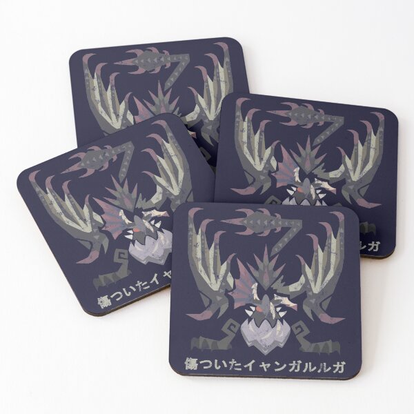 Item preview, Monster Hunter World Iceborne Scarred Yian Garuga Kanji designed and sold by StebopDesigns.